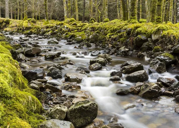 Río Ossian Corrour Highlands Escocia Reino Unido Europa — Foto de Stock