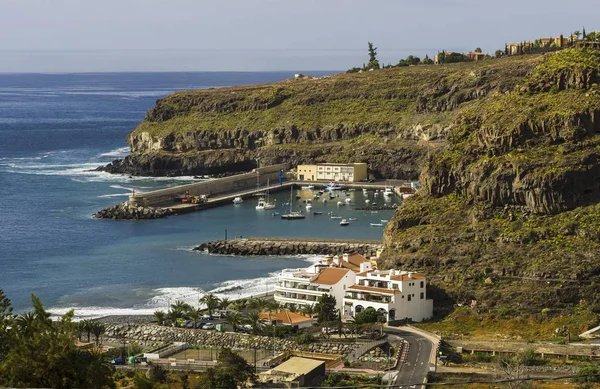 Scenic View Coastline Laguna Santiago Gomera Canary Islands Spain Europe — Stock Photo, Image
