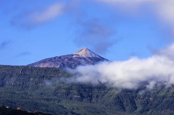 Schilderachtig Uitzicht Vulkaan Teide Tenerife Canarische Eilanden Spanje Europa — Stockfoto
