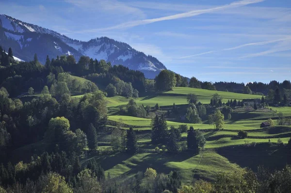 Schilderachtig Uitzicht Het Platteland Van Allgu Bhl Alpsee Allgu Beieren — Stockfoto