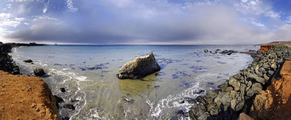 Malowniczy Widok Wybrzeże Pacyfiku Piedras Blancas Kalifornia Stany Zjednoczone Ameryka — Zdjęcie stockowe