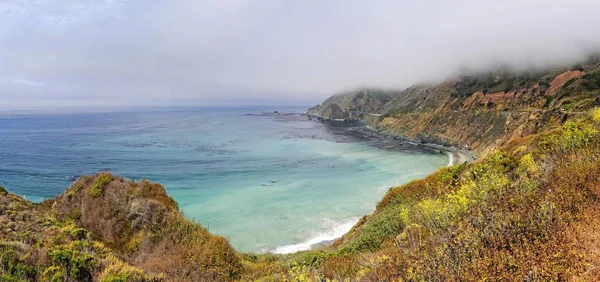 Vista Panoramica Della Costa Del Pacifico Vicino Landels Hill Big — Foto Stock