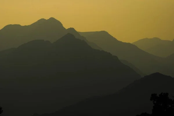 Wzgórza Badaling Pekin Chiny Azja — Zdjęcie stockowe