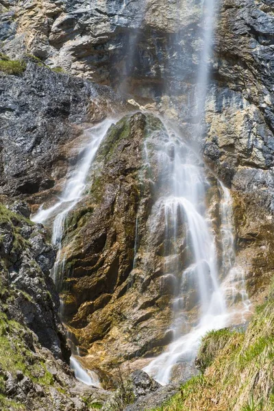 Naturskön Över Myra Falls Tschergrben Naturparken Tscher Tormuer Tscher Niederösterreich — Stockfoto