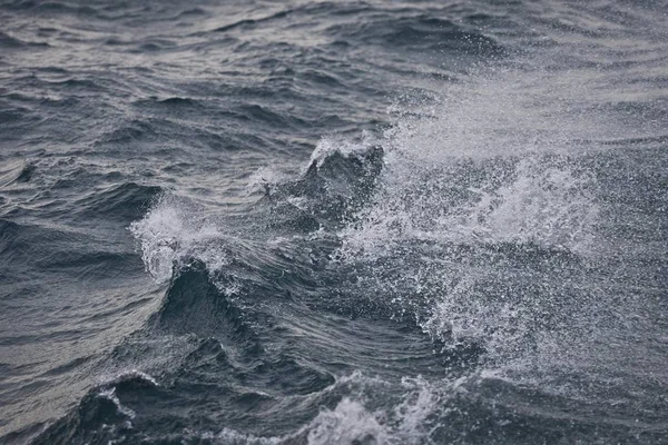 Κύματα Και Σπρέι Isfjorden Σπισμπέργκεν Νήσοι Σβάλμπαρντ Σβάλμπαρντ Και Γιαν — Φωτογραφία Αρχείου