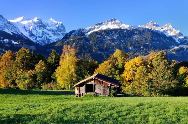 Paysage Alpin Dans Les Alpes Suisses — Photo