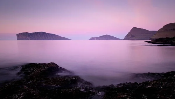Ilhas Fugloy Svnoy Vioy Ilhas Faroe Dinamarca Europa — Fotografia de Stock