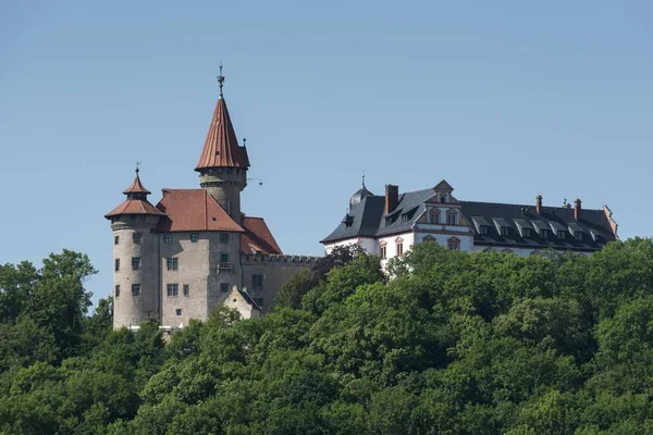 Veste Heldburg Fort Duits Kasteel Museum Vanaf 2015 Een Beboste — Stockfoto