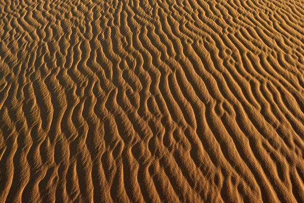 Naturskön Utsikt Över Sand Vågor Textur Sanddyn Tassili Ajjer Sahara — Stockfoto