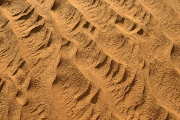 Vista Panorâmica Das Ondulações Areia Textura Uma Duna Areia Tassili — Fotografia de Stock