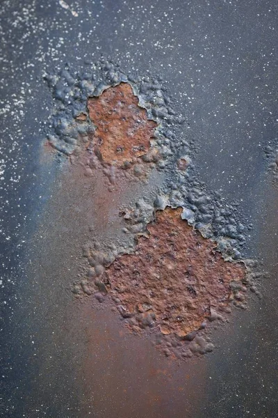 Closeup View Rust Car Body — Stock Photo, Image