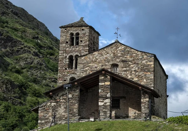 Iglesia Sant Joan Caselles Patrimonio Cultural Andorra Canillo Andorra Europa — Foto de Stock