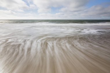 Waves at the beach, Sylt, Schleswig-Holstein, Germany, Europe clipart