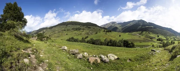 Scenic View Val Daran Aran Valley Pyrenees Catalonia Spain Europe — Stock Photo, Image