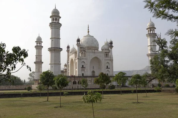 Τάφος Bibi Maqbara Aurangabad Maharashtra Ινδία Ασία — Φωτογραφία Αρχείου