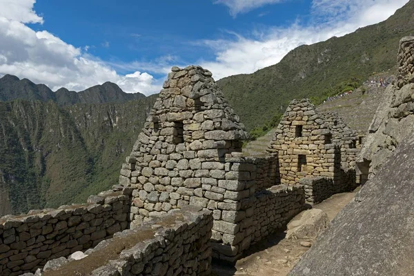 Ruins Machu Picchu Unesco World Heritage Site Peru South America — 스톡 사진