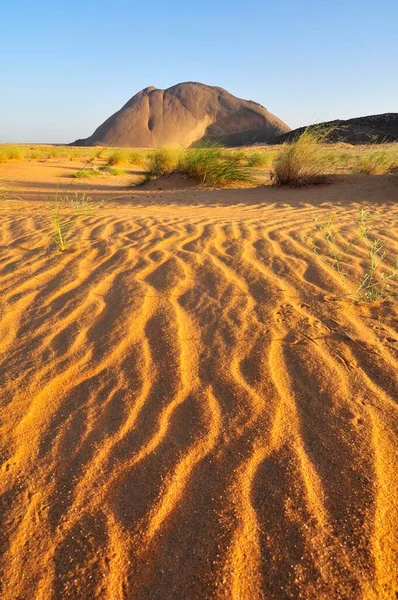 Ben Amira Deuxième Monolithe Monde Région Adrar Mauritanie Afrique — Photo