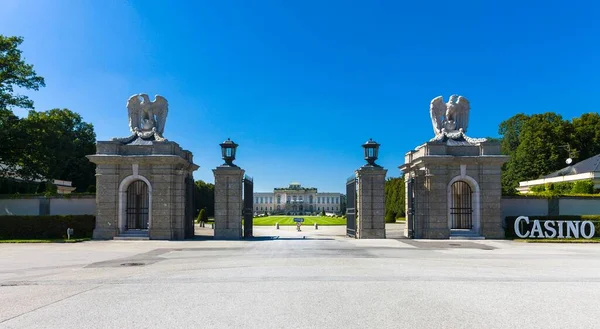 Salzburg Daki Klessheim Şatosu Kumarhanesi Flachgau Salzburg Eyaleti Avusturya Avrupa — Stok fotoğraf