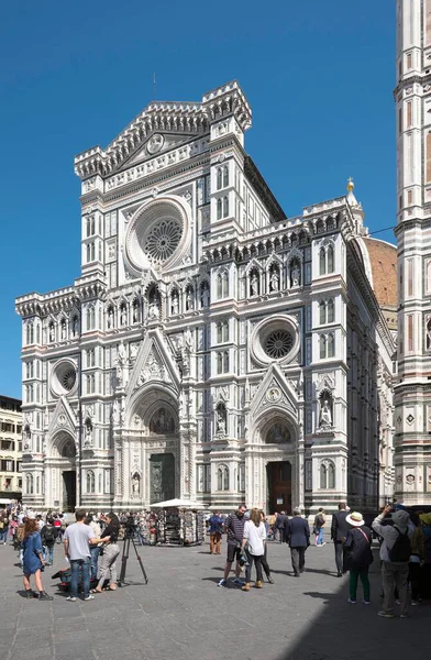 Duomo Santa Maria Del Fiore Katedrális Firenze Toszkána Olaszország Európa — Stock Fotó