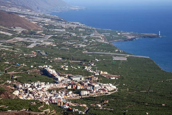 Palma Tazacorte Palma Canary Islands スペイン ヨーロッパの南西の景色 — ストック写真