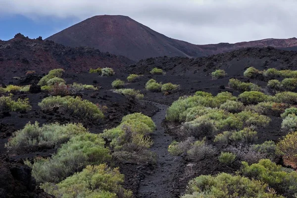 Blick Auf Den Vulkan Teneguia Fuencaliente Palma Kanarische Inseln Spanien — Stockfoto