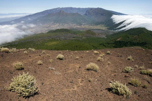 Vacker Utsikt Över Vulkanen Teneguia Fuencaliente Palma Kanarieöarna Spanien Europa — Stockfoto