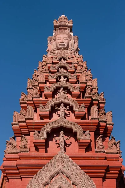 Khmerstil City Pillar Lak Muang City Pillar Shrine Surin Surinprovinsen — Stockfoto