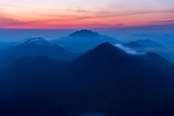 Bavyera Alpleri Herzogstand Yukarı Bavyera Bavyera Almanya Avrupa — Stok fotoğraf