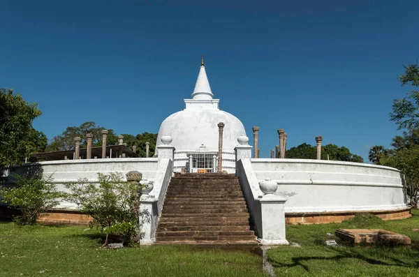 Lankaramaya Dagoba Lankarama Stupa Anuradhapura Sri Lanka Ásia — Fotografia de Stock