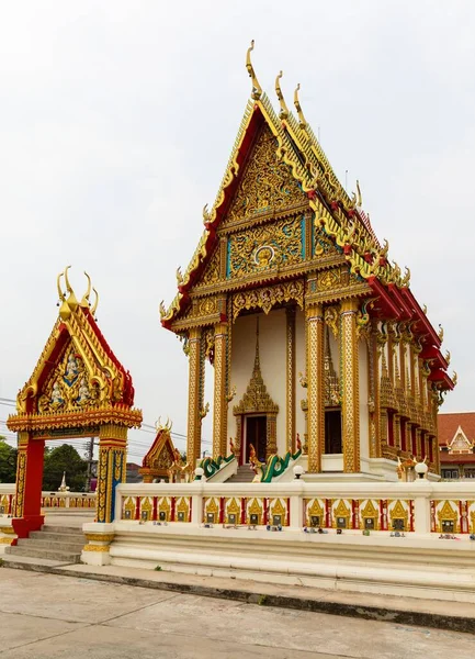 Wat Nong Chabok Temple Korat Nakhon Ratchasima Province Isan Isaan — Fotografia de Stock