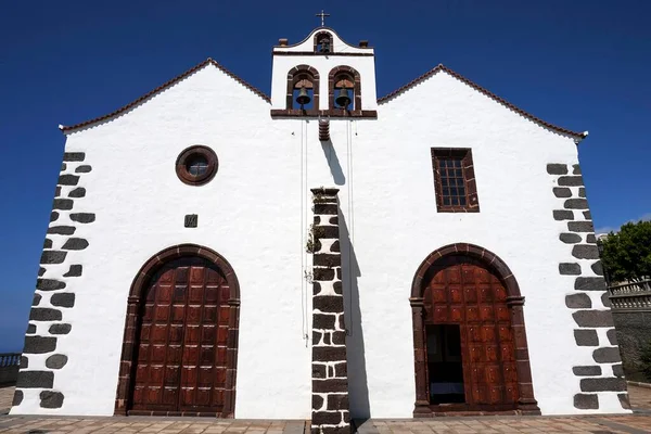 Kościół Iglesia Nuestra Seora Luz Santo Domingo Garafa Palma Wyspy — Zdjęcie stockowe