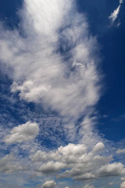 Various Cloud Formations Bavaria Germany Europe — Stock Photo, Image