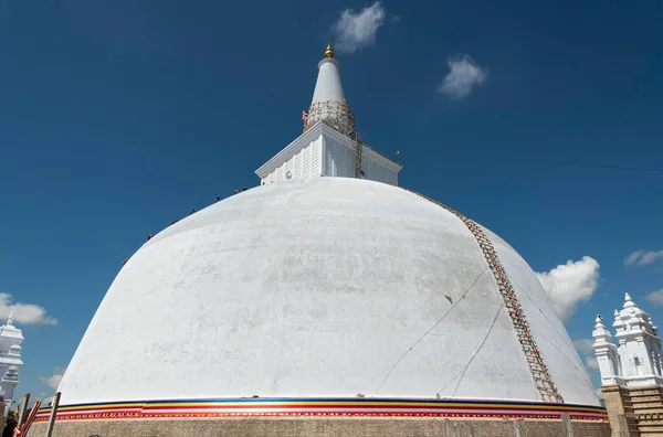 Ruwanwelisaya Ruwanweli Maha Seya Stupa Anuradhapura Sri Lanka Asia — Stock Photo, Image