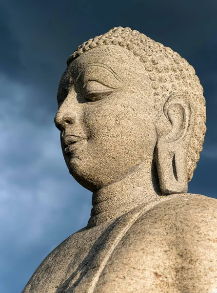 Estatua Buda Ruwanwelisaya Ruwanweli Maha Seya Stupa Anuradhapura Sri Lanka — Foto de Stock