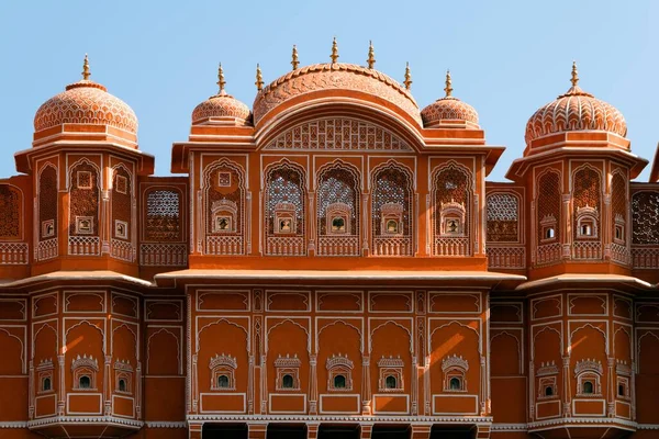 Byggnad Rosa Staden Jaipur Rajasthan Indien Asien — Stockfoto