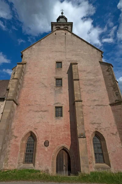 Kirche Des Ehemaligen Klosters Kreuztal Maria Burghausen 1237 1582 Hafurt — Stockfoto