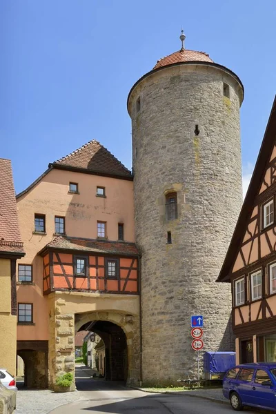 Torturm Tower Langenburg Baden Wrttemberg Germany Europe — Stock Photo, Image