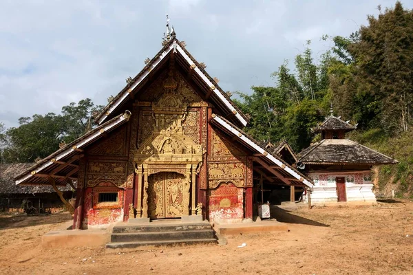 Wan Nyet Monastero Buddista Vicino Kyaing Tong Triangolo Oro Myanmar — Foto Stock