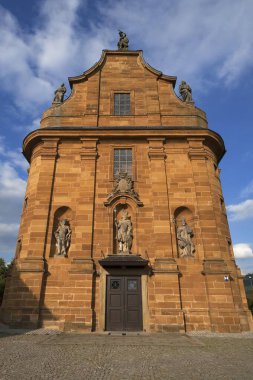 Baroque Church of St. Wenceslaus, Litzendorf, Upper Franconia, Bavaria, Germany, Europe  clipart