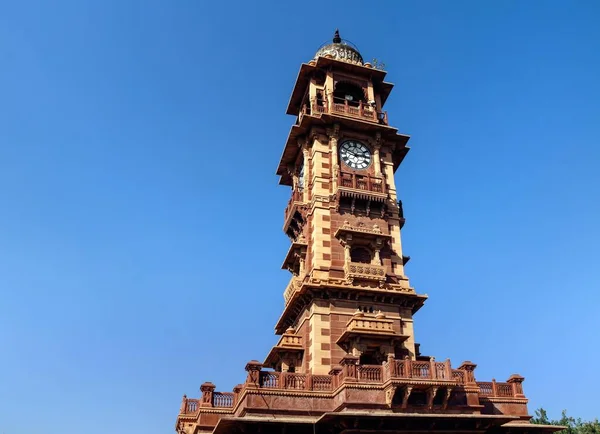 Часовая Башня Ghanta Ghar Сардарский Рынок Джодхпур Раджастан Индия Азия — стоковое фото