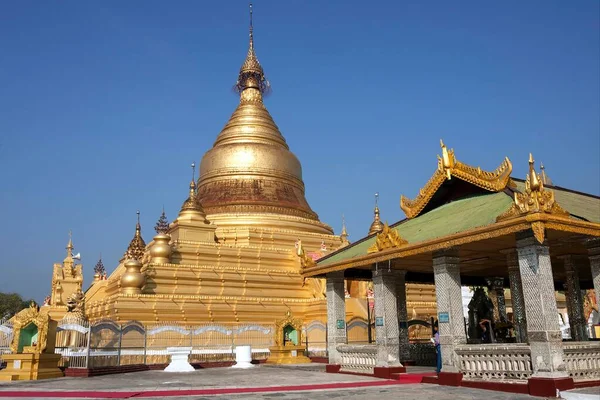 Maha Awka Marazein Pagoda Mandalay Mandalay Körzet Mianmar Ázsia — Stock Fotó