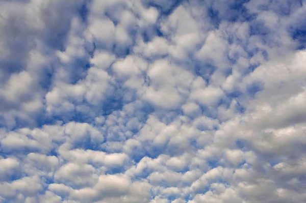 Nuvens Grandes Altocumulus Baviera Alemanha Europa — Fotografia de Stock