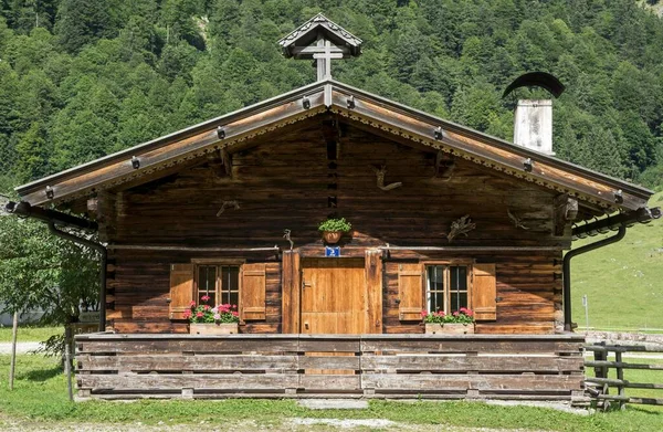 Casa Rural Almhaus Almdorf Eng Eng Alm Karwendel Tirol Austria — Foto de Stock
