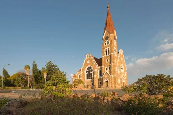 Церква Христа Віндгук Намібія Африка — стокове фото