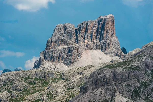Monte Averau 2649 Dolomitas Alpes Província Belluno Região Veneto Itália — Fotografia de Stock