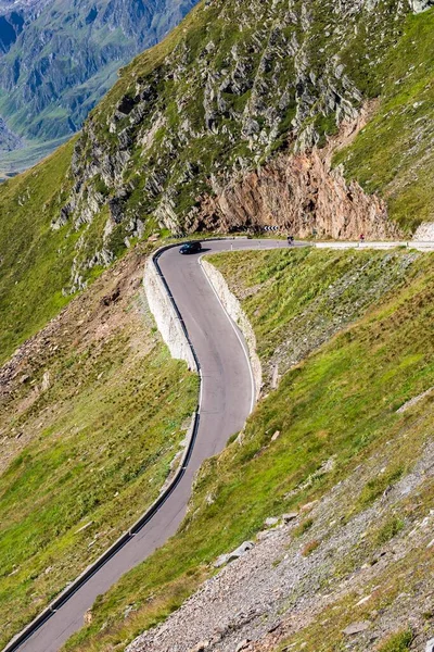 Bergpas Bergpas Timmelsjoch Passo Del Rombo Passeiertal Zuid Tirol Italië — Stockfoto