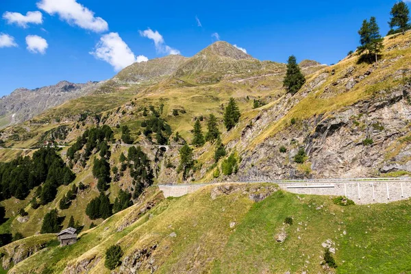 Bergpas Bergpas Timmelsjoch Passo Del Rombo Passeiertal Zuid Tirol Italië — Stockfoto