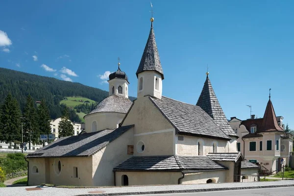 Iglesia Del Santo Sepulcro Capilla Altttinger Siglo Xvii San Candido —  Fotos de Stock