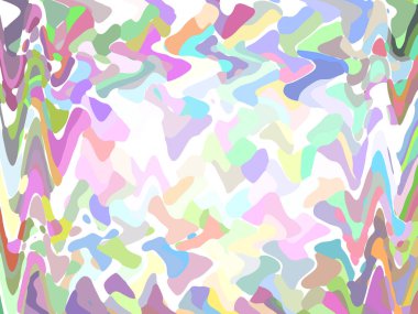 Soyut pastel yumuşak renkli bulanık dokulu arkaplan yeşil tonlu odak tonundan uzak