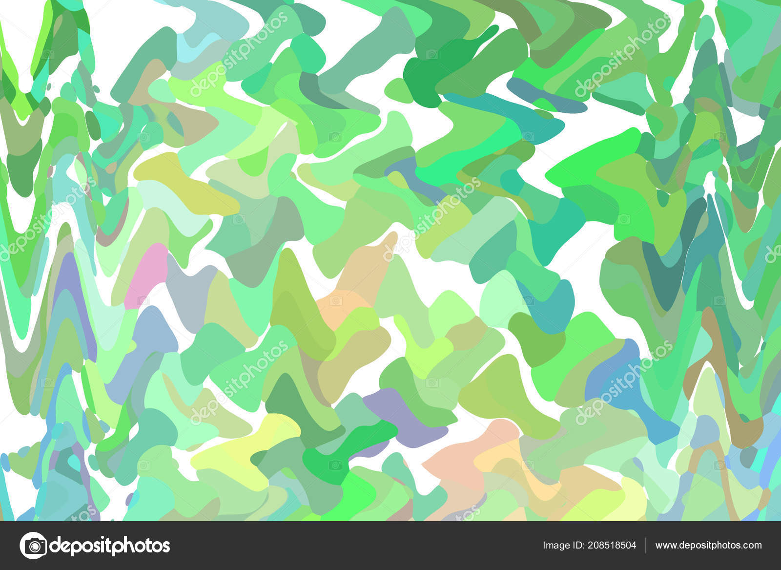抽象パステル ソフト カラフルな滑らかな緑の色のトーンの焦点からテクスチャ背景がぼやけてください ストック写真 C Olgastarikova 208518504